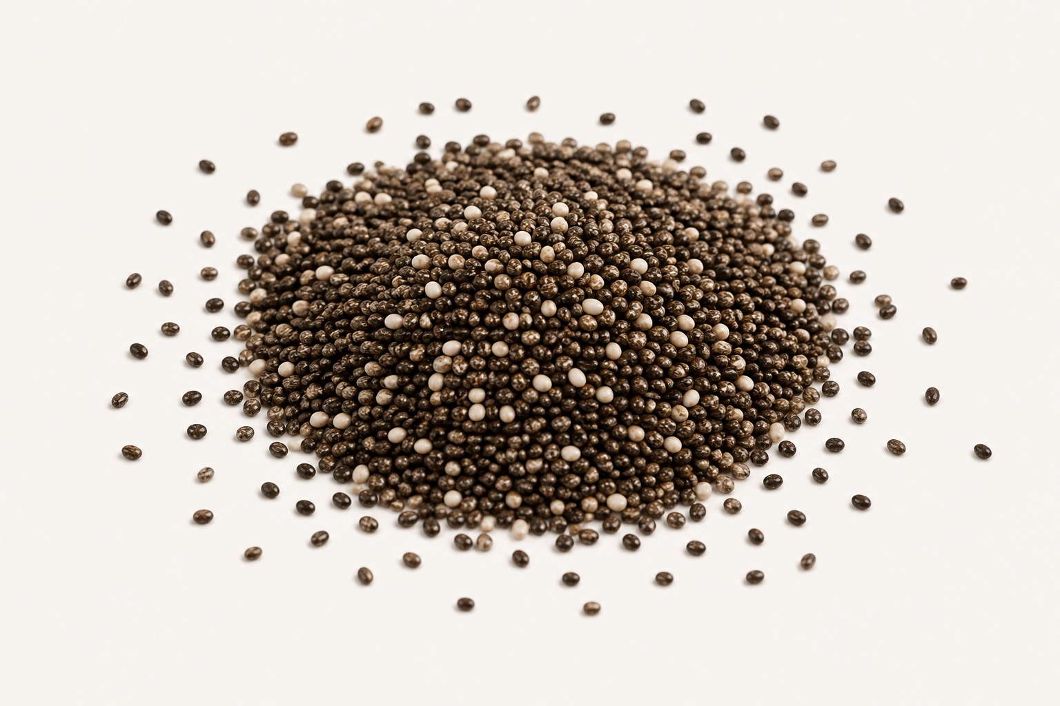 Chia seeds used in nourishing hair care formulation